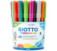 Giotto Rotuladores Turbo Maxi – Bote 48 unidades (24x2)