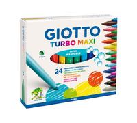 Giotto turbo rotuladores colores surtidos punta gruesa | Pack 24 uds: