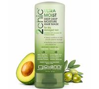 GIOVANNI 2chic Máscara capilar ultra húmeda de hidratación profunda, 5 onzas, aguacate y aceite de oliva, enriquecido con aloe vera, manteca de karité, extractos botánicos y aceites (paquete de 1)