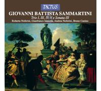 Giovanni Battis Giovanni Battista Sammartini: Trio I, III (CD) (Importación USA)
