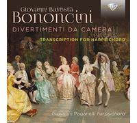 Giovanni battista bononcini divertimenti da camera transcription for harpsichord