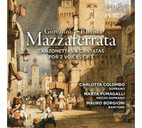 Carlotta Colombo, Lucia Cortese y Marta Fumagalli – Canzonettes et Cantates op. 3 – CD