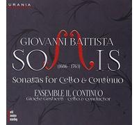 Giovanni Battista Somis : 12 sonates pour violoncelle et continuo. Ensemble Il Continuo.