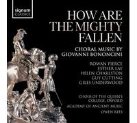 Giovanni Bononc How Are the Mighty Fallen: Choral Music B (CD) (Importación USA)