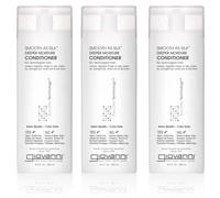 Giovanni Cosmetics, Inc. Conditioner, Smooth As Silk For Daily Use, 8.5 Fl OZ Containers (Pack Of 3) by Giovanni Cosmetics, Inc.
