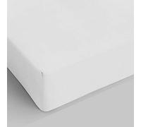 Giovanni Dolcinotti Bed Collection - Sábanas matrimoniales de algodón 100% 160 x 200 cm, sábana Bajera con Esquinas para Cama de Matrimonio, antiácaros, hipoalergénica y Transpirable - Made in Italy