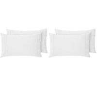 Giovanni Dolcinotti | Juego de 2 Fundas de cojín Tipo Saco con Solapa - 50 x 80 cm - 100% algodón - Made in Italy - Color Blanco - Modelo Toronto (Paquete de 2)