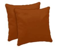 Giovanni Dolcinotti | Juego de 2 Fundas de Cojines para sofá de 40 x 40 cm - Fundas de cojín Decorativas - 100% algodón - Fundas con Cremallera Oculta - Hermes - Modelo Atlanta