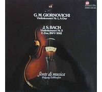 Giovanni Mane Giornovichi , Johann Sebastian Bach - Wolfgang Kohlhaußen - Violinkonzert - Leuenhagen & Paris - 2 891 285
