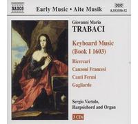 Giovanni Maria Trabaci Keyboard Music Book 1 (Vartolo) (CD) (Importación USA)