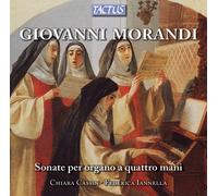 Giovanni Morandi – Sonates pour orgue à 4 mains – Tactus