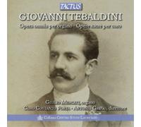 Giovanni Tebald Giovanni Tebaldini: Opera Omnia Per Organ (CD) (Importación USA)