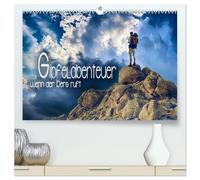 Gipfelabenteuer - wenn der Berg ruft (hochwertiger Premium Wandkalender 2026 DIN A2 quer), Kunstdruck in Hochglanz: Atemberaubende Bilder von Klettertouren in grandiosen Bergwelten