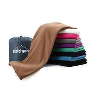 Gipfelsport - Saco de dormir (microfibra), color marrón