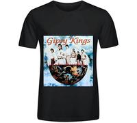 Gipsy Kings Este Mundo Rock Album Cover Unisex 100% Cotton Short-Sleeve T-Shirts Black S