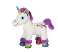 Gipsy- Lica Bella Licorne Peluche, Color Blanco/Morado, 30 cm (70791)