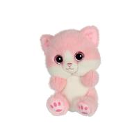 Gipsy Toys - Peluche de Gato CUTYDOOS - 13 CM - Rosa Polvo