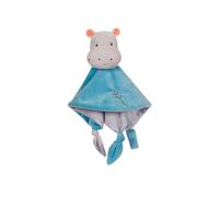 Gipsy Toys - Carre DODODOU HIPPOPOTAME - Gamma Bamboo - 24 CM S/Tarjeta - Azul Y Gris- 1ª Edad