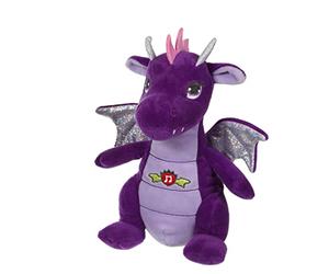 Gipsy Toys - dragón sonoro 20 cm Morado - Peluche para niños - Disponible en 6 Colores Diferentes - 071612