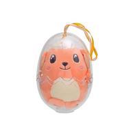 Gipsy Toys - Huevo Cosymals de Pascua - para Colgar - Corderito Naranja Encantador - 12 cm - Decoración de Pascua - Regalo Original - Colgante Decorativo - Ideal para Ambiente Festivo y lúdico