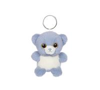 Gipsy Toys - Llavero de Peluche - Oso Blue «Cutydoos» - 8 cm - Azul Jeans - Accesorio tierno - Regalo Original - Llavero Suave - Compañero de Peluche para Bolsos y Llaves