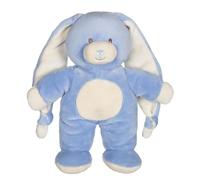 Gipsy Toys - Peluche Conejo DOUDOU Lazo Azul Jean - 28 CM