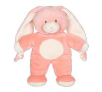 Gipsy Toys - Peluche Conejo DOUDOU Lazo Rosa SALMÓN - 28 CM