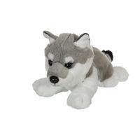 Gipsy Toys - Peluche de Lobo Alargado, Color Gris y Blanco, 25 cm