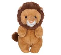 Gipsy Toys - Peluche DEFIS Nature Protect LEÓN - 15 CM - Amarillo Y MARRÓN