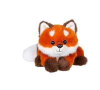 Gipsy Toys - Peluche Floppy CHOOPY Zorro Rojo - 22 CM - Naranja, MARRÓN Y Blanco