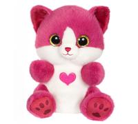 Gipsy Toys - Peluche Gato CUTYDOOS Love Rosa Frambuesa - 23 CM