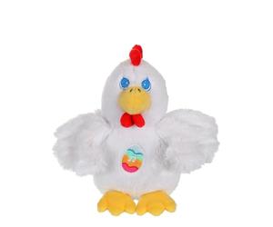 Gipsy Toys - Peluche Les AMIS DE PÂQUES SONORES - GALLINA Blanca - 13 CM - UN Regalo Mimoso Y Sonoro para Pascua