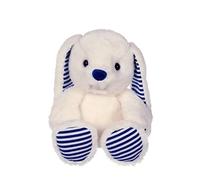 Gipsy Toys - Peluche Les Marinières 24 cm Conejito Crema Rayas Azules - Peluche para niños - - Blanco, Rayas azules071602