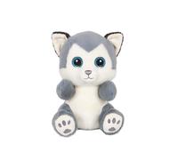 Gipsy Toys - Peluche - Perro Husky Skandy «Cutydoos» - 23 cm - Gris Azulado - Peluche Suave - Regalo para niños - Compañero de Abrazos - Juguete tierno y Seguro