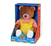 Gipsy Toys - Pequeño Oso marrón - Peluche Musical Que Habla narrador de Historias - 28 cm - marrón Amarillo Rojo - versión Francesa