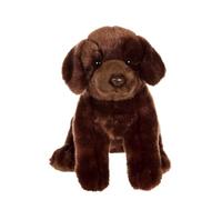 Gipsy Toys - Perro Sentado 25 cm Labrador marrón - Peluche para niños - Disponible en 8 Modelos Diferentes - 071525