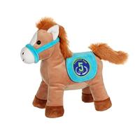 Gipsy Toys - Race poneez sonore 22 cm n° 5 - Peluche pour Enfant - 071647