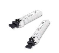 GIQITCK 2Pack 10GBase-SR SFP+ LC Transceiver, 10G SFP+ SR Módulo Multimodo 850nm 300m con DDM, 10g Módulo SFP+ para Cisco SFP-10G-SR, Ubiquiti UF-MM-10G, Netgear, Mikrotik, D-Link, Supermicro, Linksys