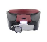 GIQKDZNUO Lupas de Cabeza, lupas de Diadema, lupas para el Mantenimiento de Relojes, lupas para Leer imágenes, lupas para joyería, Herramienta de reparación de Relojes.