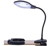 GIQKDZNUO Lupas, Lupas, Lupa de Escritorio Led Readimagnifier Folder, Lupa acrílica de Doble Lente Old Man ReadiHD 4X, para Soldadura, Montaje, reparación, estilismo y aficiones.