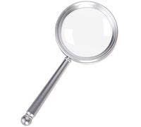 GIQKDZNUO Lupas, Lupas, Lupa de Lectura de 20 Pulgadas, 1000 HD, portátil, para Leer periódicos, para el hogar, 98 mm