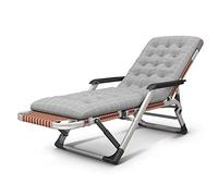 GIQKDZNUO Sillón reclinable, tumbonas de Gravedad Cero, Resistente, Extra Ancha, 72 cm/28, portátil, Plegable, reclinable, cómoda y Estable, para jardín.