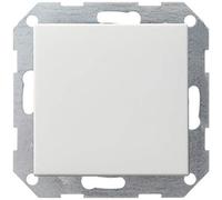 'Gira 012127 - Interruptor (Sistema 55 con Recto de balancín en Color Blanco Mate