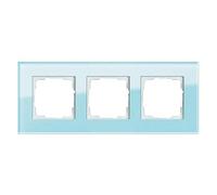 Gira 021318 Esprit - Marco para 3 interruptores, Color Blanco