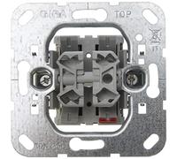 Gira 10500 Interruptor de Serie estándar 55, E2, Claro, Event Opak, Esprit, Classix, Sistema, Plata, Normal