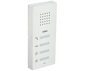 Gira 125003 AP System 55 - Sistema central para el hogar, color blanco brillante