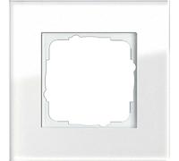 Gira 21112 - Placa para Toma de Corriente, Color: Blanco