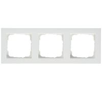 GIRA E2 RA3 RWM - Marco E2 puro blanco mate, 3 veces