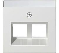 Gira 2640 27 - Cubierta para Toma de Corriente RJ-45, Color Blanco