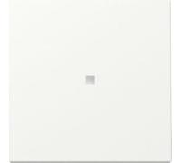 Gira 329027 - Balancín con ventana de control, color blanco satinado